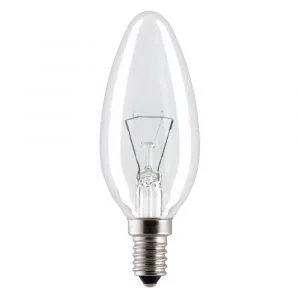 Лампочка Osram B35 60Вт Е14 / E14 230В свечка прозрачная