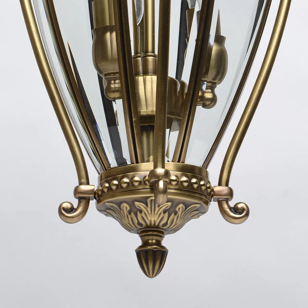 Потолочный светильник CHIARO Мидос бронзовый 802010703