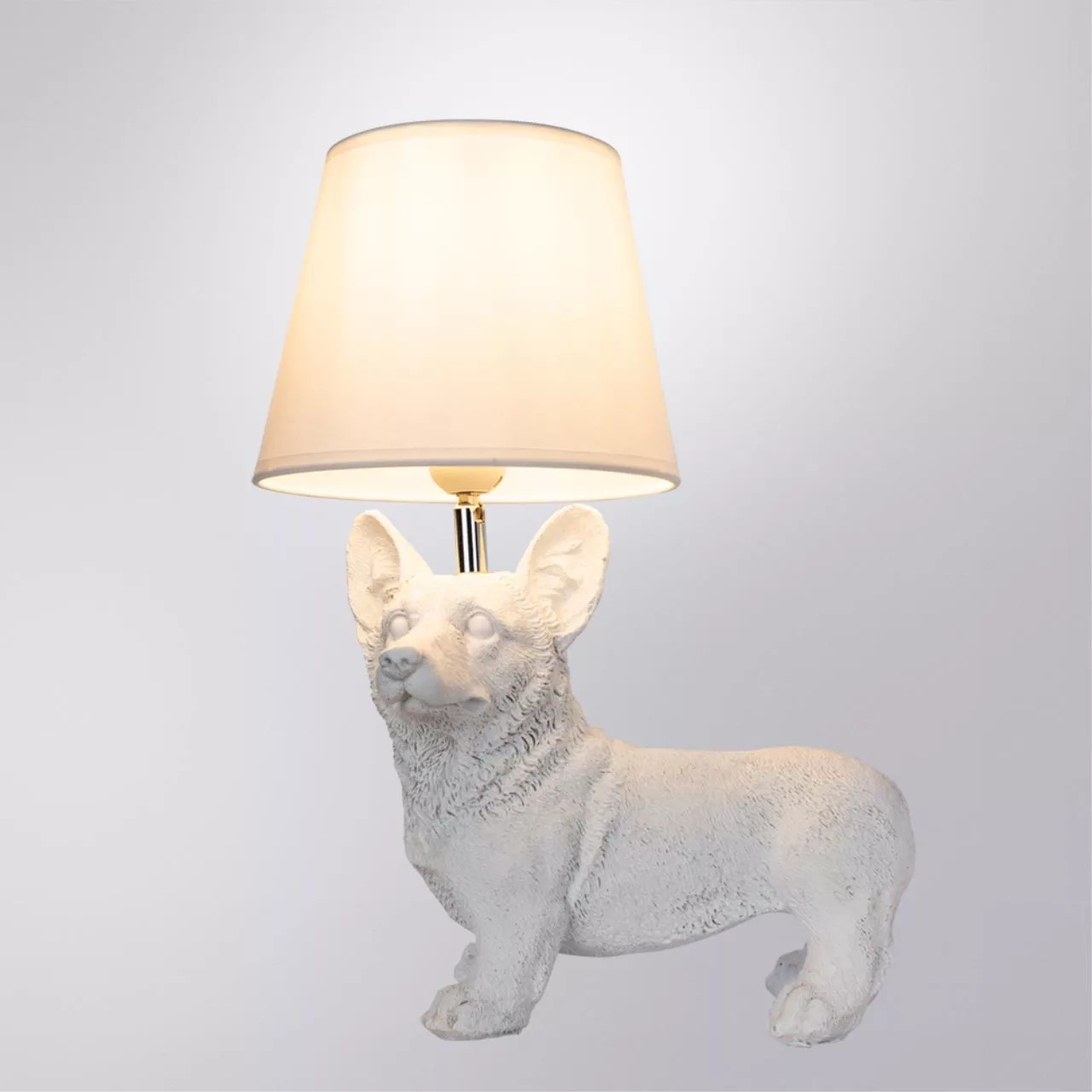 Декоративная настольная лампа Arte Lamp SCHEDAR Белый A4008LT-1WH