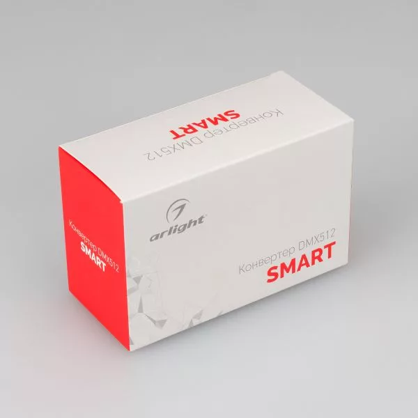 Конвертер SMART-K29-DMX512 (230V, 2x1.2A, TRIAC, DIN) (Arlight, Пластик)