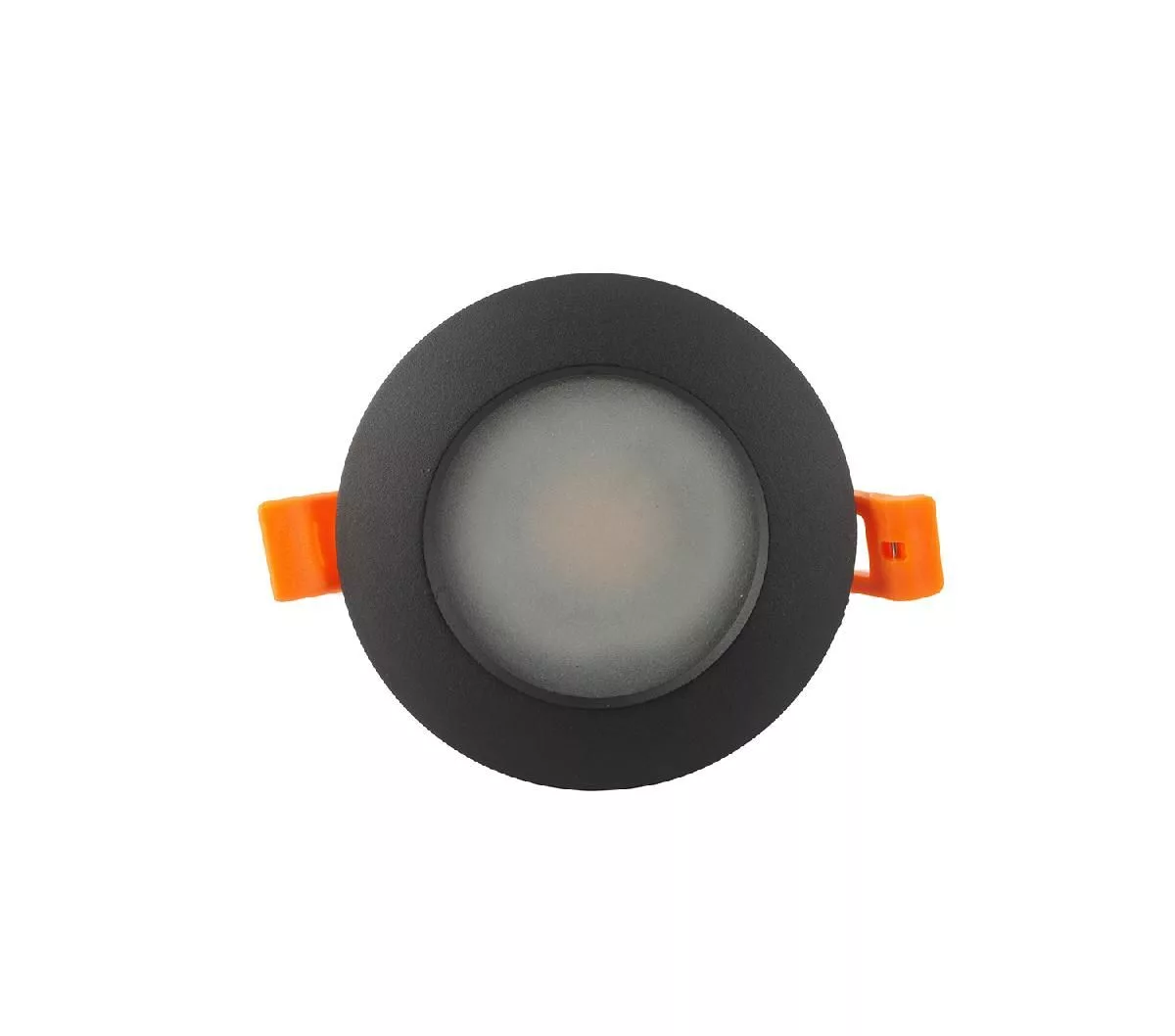 Встраиваемый светильник влагозащ., IP 65, 50 Вт, GU10, черный, алюминий