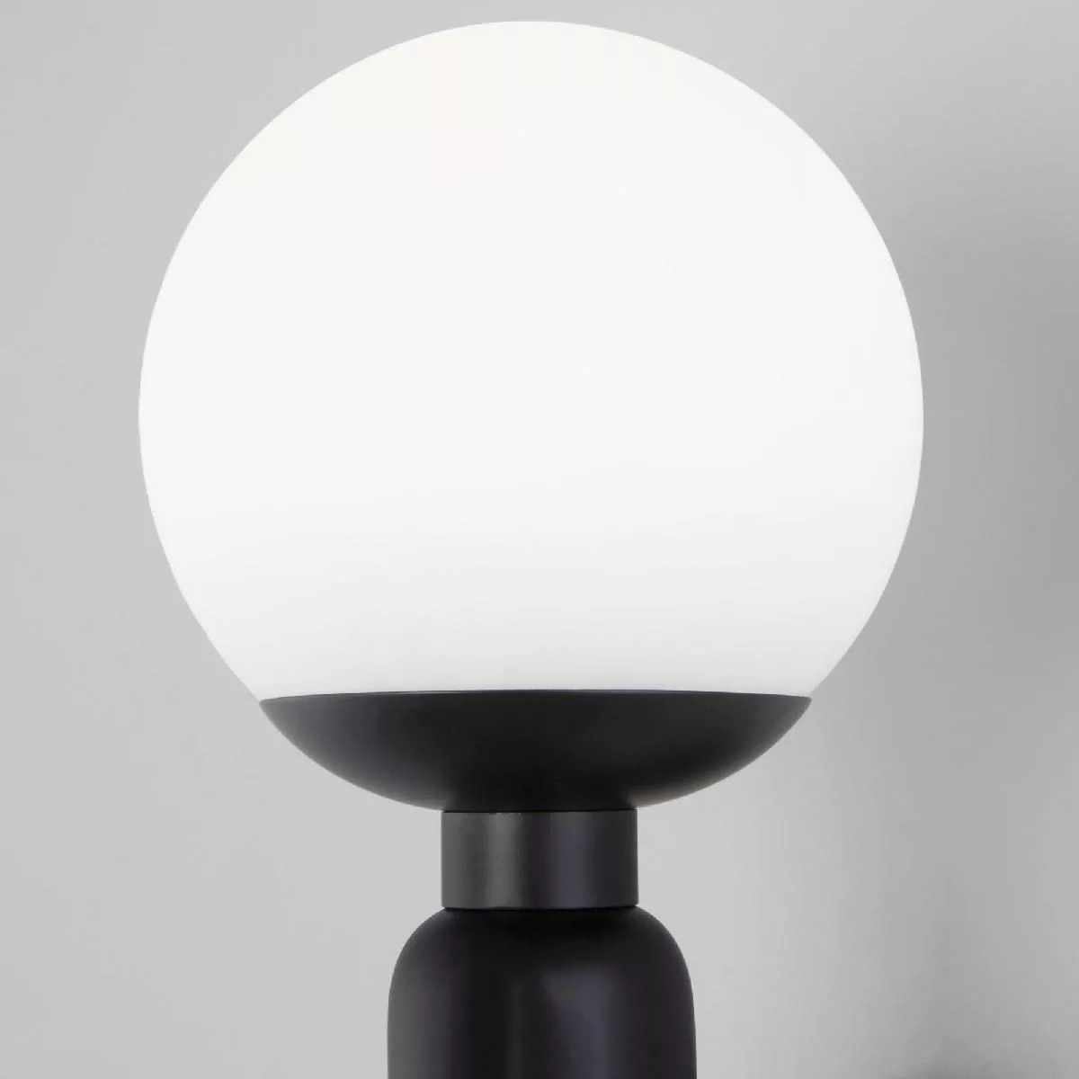 Настенный светильник со стеклянным плафоном Eurosvet черный 50251/1