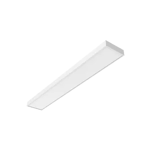 Светодиодный светильник "ВАРТОН" A270 2.0 офисный встраиваемый/накладной 30 Вт 4000К 1195*180*50 мм IP40 с опаловым рассеивателем белый