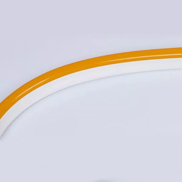 Образец Гибкий неон ARL-CF2835-Mini-24V Yellow (16x8mm)-0.9m