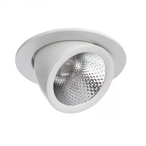 Точечный встраиваемый светильник Arte Lamp CARDANI Белый A1212PL-1WH