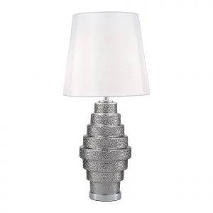 Прикроватная лампа ST-Luce Хром,Дымчатый/Серый E27 1*40W REXITE SL1001.104.01