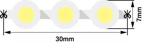 Лента светодиодная  -DIP DIP-96-12-7.7-WW-68 (DIP-96-12-7.7-WW-68)