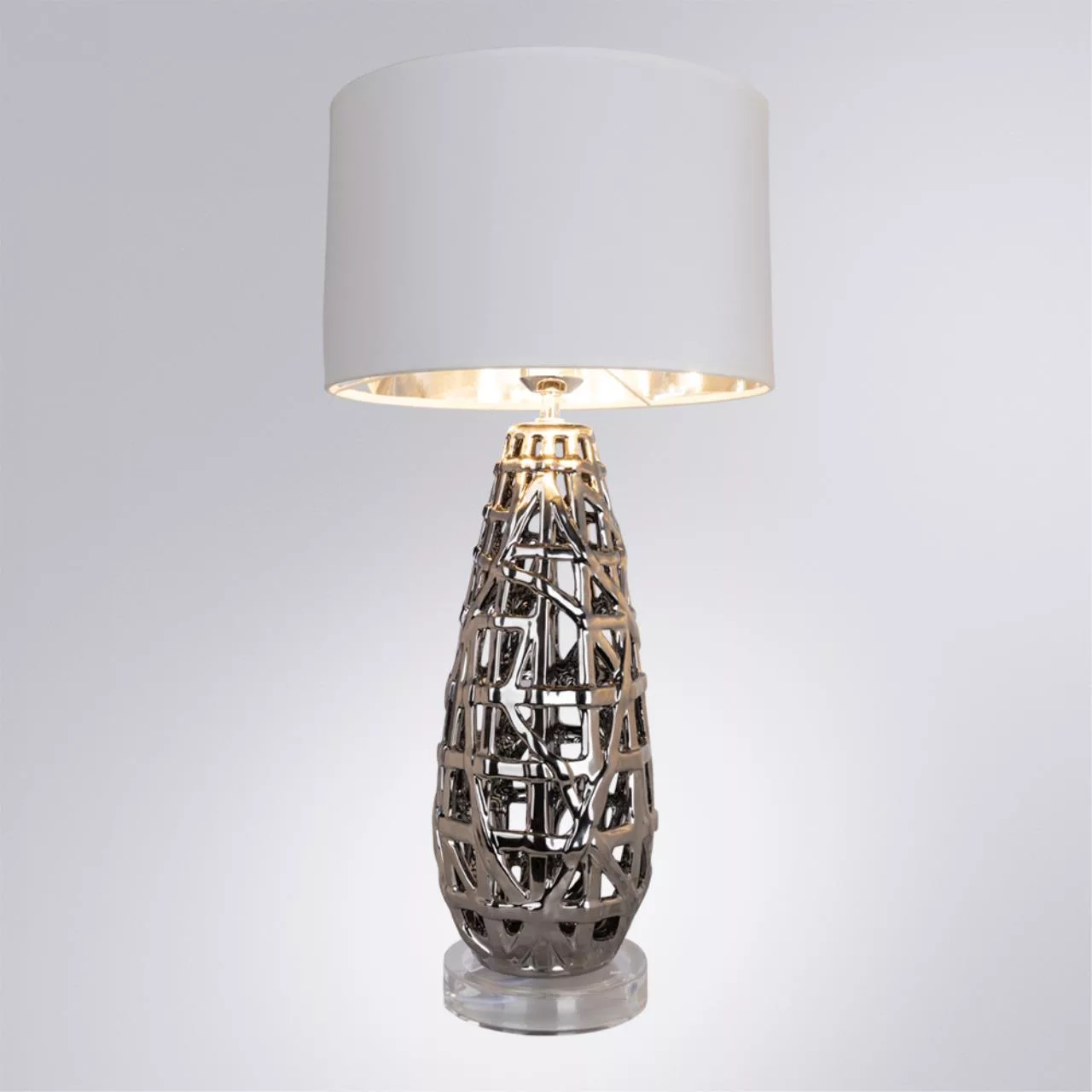 Декоративная настольная лампа Arte Lamp TAIYI Хром A4002LT-1CC