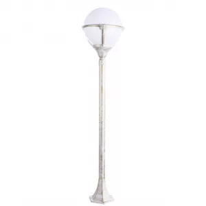 Уличный наземный светильник Arte Lamp MONACO Белый||Золотистый A1496PA-1WG