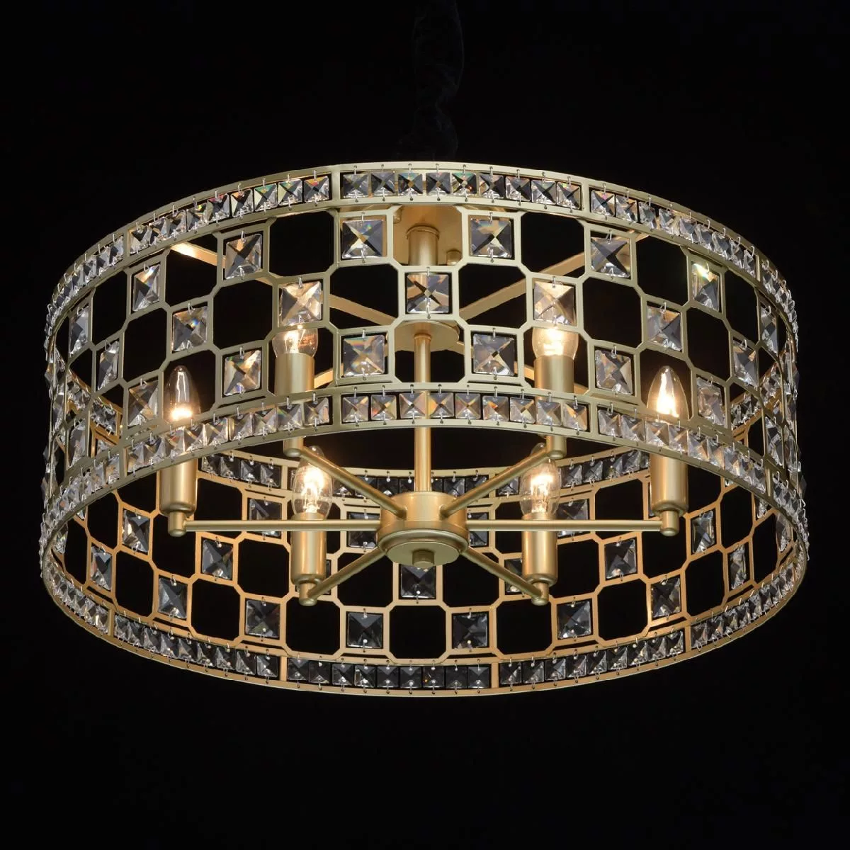 Потолочный светильник MW-Light Монарх золотой 121011606