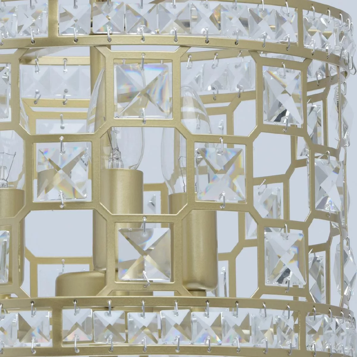 Потолочный светильник MW-Light Монарх золотой 121011503
