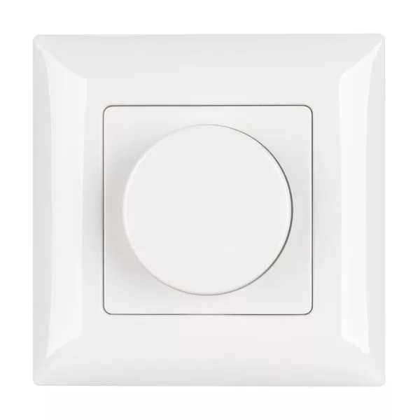 Панель SMART-P14-DIM-P-IN White (230V, 1.5A, 0/1-10V, Rotary, 2.4G) (Arlight, IP20 Пластик, 5 лет)