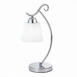 Прикроватная лампа Хром/Белый E27 1*60W LIADA SLE103904-01