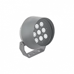 Светодиодный светильник "ВАРТОН" архитектурный Frieze M 35Вт 4000K линзованный 2.6 градусов RAL7045 серый