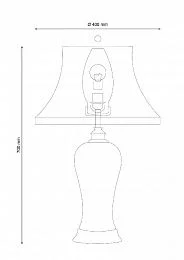 Настольная лампа  Lucia Tucci Harrods T933.1