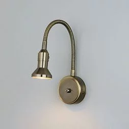 Настенный светильник с гибким корпусом Plica 1215 MR16 бронза / золото Elektrostandard a025005