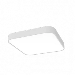 Светодиодный светильник VARTON COSMO Q накладной 70 Вт 4000 K 600х600 мм RAL9003 белый муар с рассеивателем опал