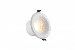 Встраиваемый светильник, IP 20, 4Вт, LED, белый, пластик