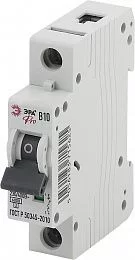 Автоматический выключатель ЭРА PRO NO-901-56 ВА47-63 1P 10А кривая B 6кА