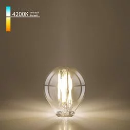 Филаментная светодиодная лампа Mini Classic 6W 4200K E27 (G45 тонированный) BLE2752 Elektrostandard a055352