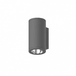 Светодиодный светильник "ВАРТОН" архитектурный Gutta Single 1x15Вт 4000К IP67 линзованный 10 градусов RAL7045 серый