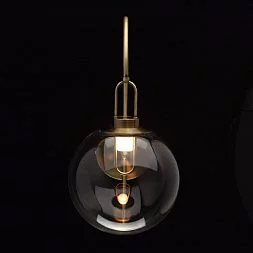 Настенный светильник De Markt Крайс бронзовый 657021501
