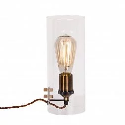 Настольный светильник Citilux Эдисон Бронза + Венге CL450802