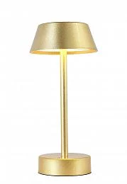 Аккумуляторная настольная лампа Crystal Lux SANTA LG1 GOLD