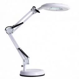 Офисная настольная лампа Arte Lamp LUNA Белый A2013LT-1WH