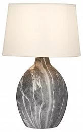 Настольная лампа Rivoli Chimera 7072-501 1 * Е14 40 Вт керамика черно-белая