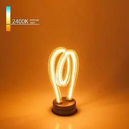 Филаментная светодиодная лампа Art filament 4W 2400K E27 BL152 Elektrostandard a043994