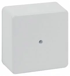 Распаячная коробка ЭРА BS-W-100-100-50 для кабель-канала белая 100х100х50мм IP40