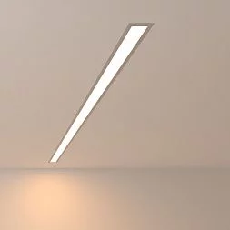 Линейный светодиодный встраиваемый светильник 128см 25Вт 3000К матовое серебро 101-300-128 Elektrostandard a041459