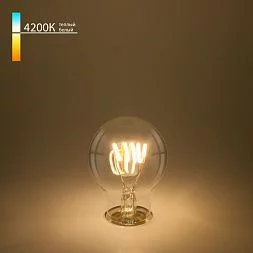 Филаментная светодиодная лампа A60 6W 4200K E27 BLE2708 Elektrostandard a048303