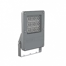 Светодиодный светильник "ВАРТОН" прожектор FL-Pro 30°x50° 120 Вт 3000К RAL7045 муар
