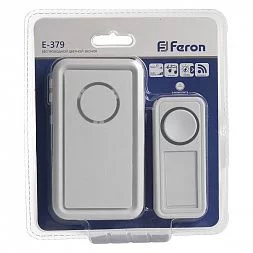 Звонок электрический дверной беспроводной FERON E-379