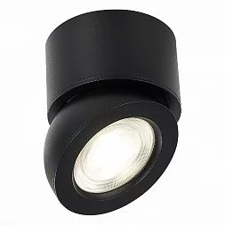 Светильник потолочный Черный LED 1*10W 4000K 850Lm Ra>90 38° IP20 D95xH96 180-240V Накладные светильники ST654.442.10