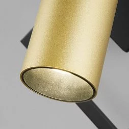 Настенный светильник Eurosvet черный / золото 20091/1 LED