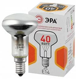 Лампочка ЭРА R50 40Вт Е14 / E14 230В рефлектор