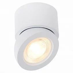 Светильник потолочный Белый LED 1*10W 4000K 850Lm Ra>90 38° IP20 D95xH96 180-240V Накладные светильники ST654.542.10