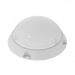 Светодиодный светильник "ВАРТОН" ЖКХ круг IP65 185*70 мм антивандальный 10 ВТ 5000К с микроволновым датчиком 1/10