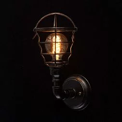 Настенный светильник MW-Light Джестер чёрный 104021501