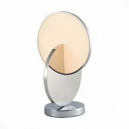 Прикроватная лампа ST-Luce Хром/Белый Хром LED 1*14W 3000K Eclisse SL6107.104.01