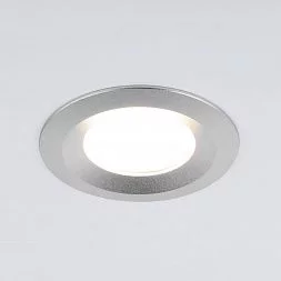 Встраиваемый точечный светильник серебро 110 MR16 Elektrostandard a053334