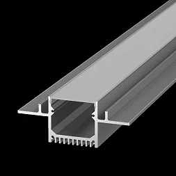 Алюминиевый профиль Design LED без видимой рамки LG35, 2500 мм, анодированный LG35-R (LG35-R)
