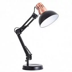 Офисная настольная лампа Arte Lamp LUXO Черный A2016LT-1BK