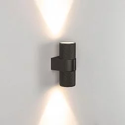 Светильник SP-SPICY-WALL-TWIN-S180x72-2x6W Warm3000 (BK, 40 deg) (Arlight, IP20 Металл, 3 года)
