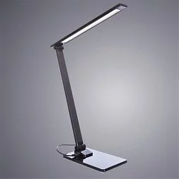 Офисная настольная лампа Arte Lamp SPILLO Черный A1116LT-1BK