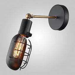 Настенный светильник в стиле лофт Eurosvet черный 50057/1