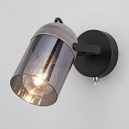 Настенный светильник Eurosvet черный / серый 20122/1